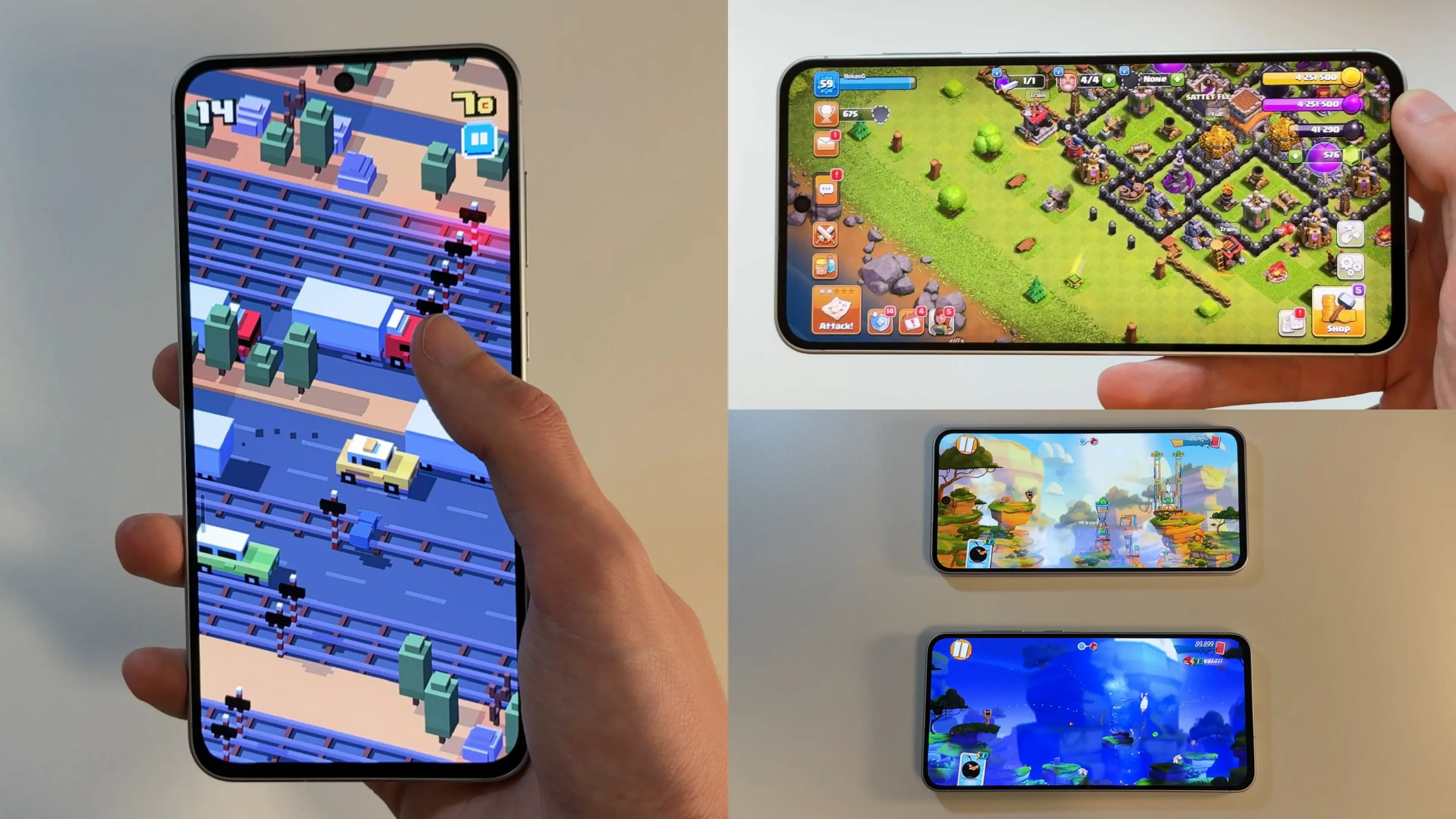 Galaxy A36 ir Galaxy A56 žaidimai