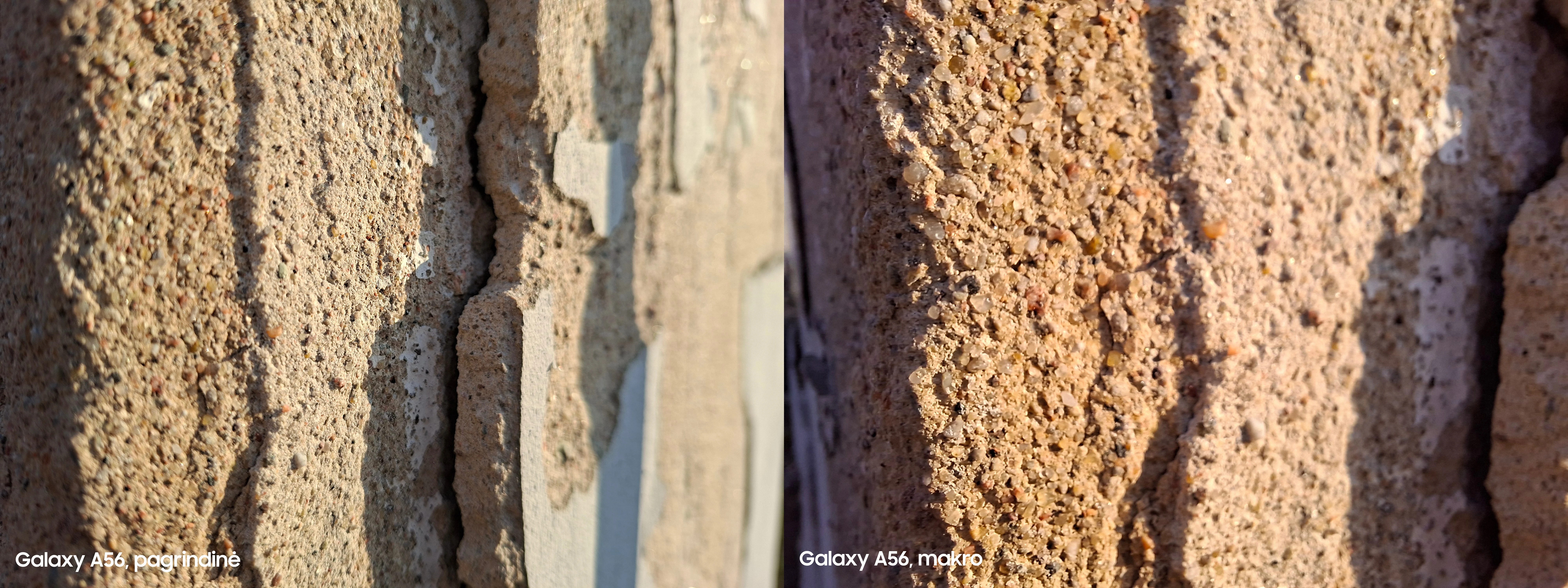 Užfiksuota su Galaxy A36 ir Galaxy A56