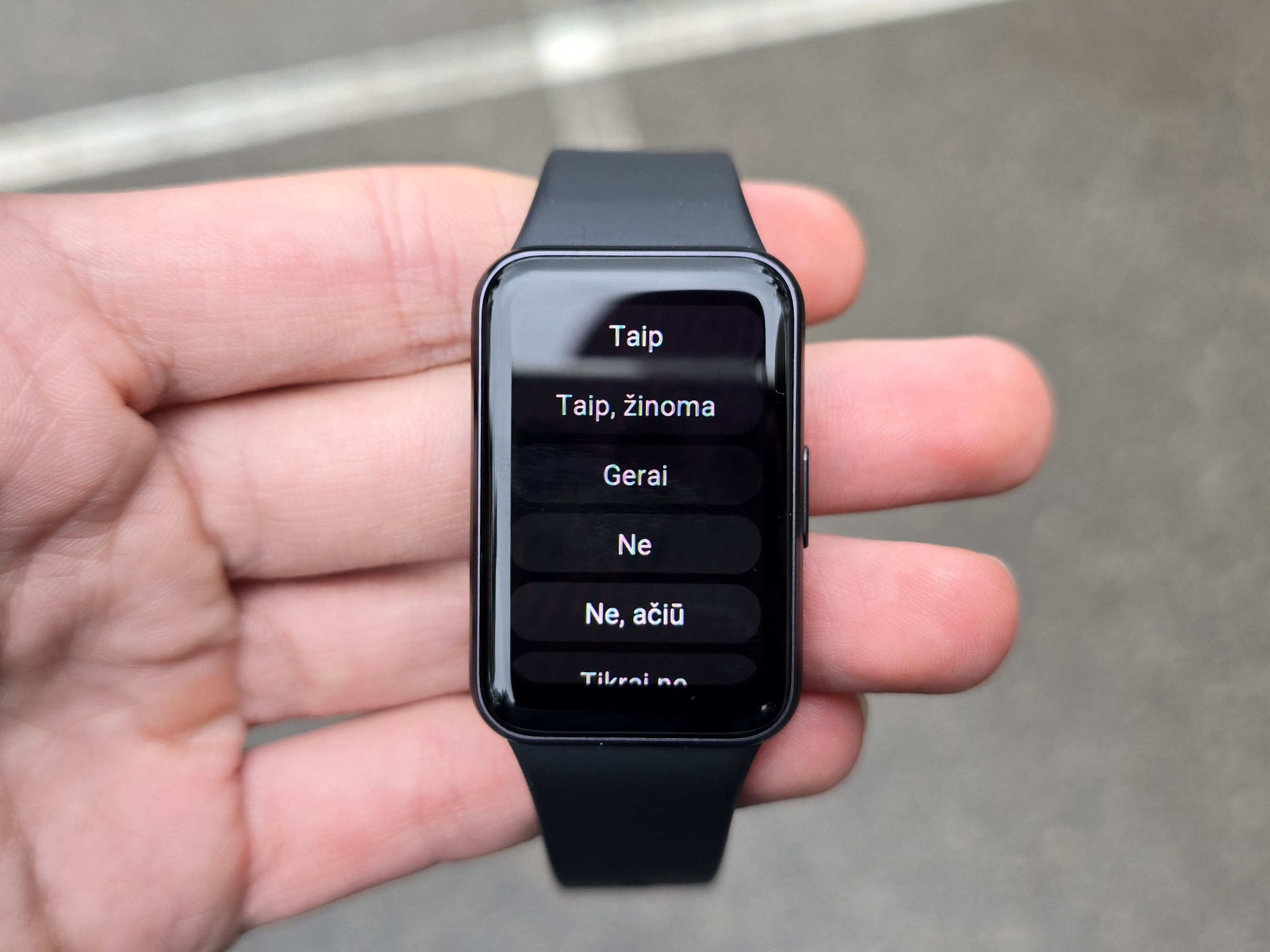 Galaxy Fit3 greitieji atsakymai