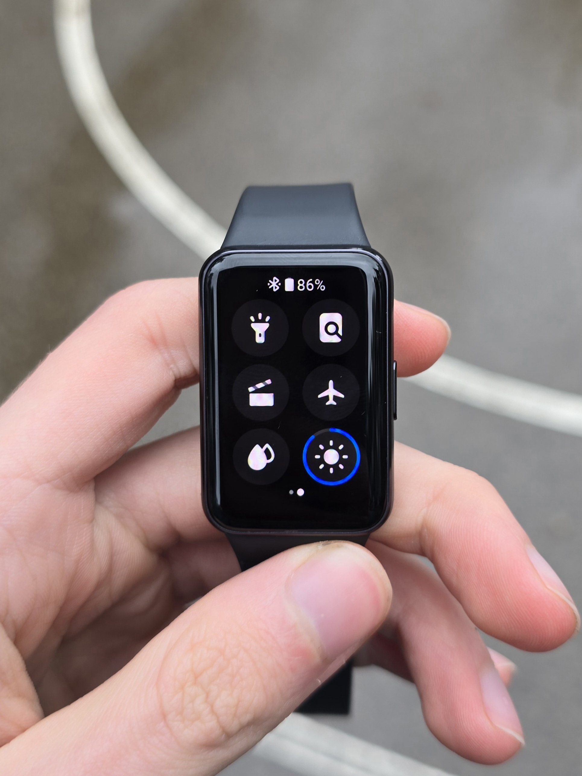 Galaxy Fit3 spartusis skydelis