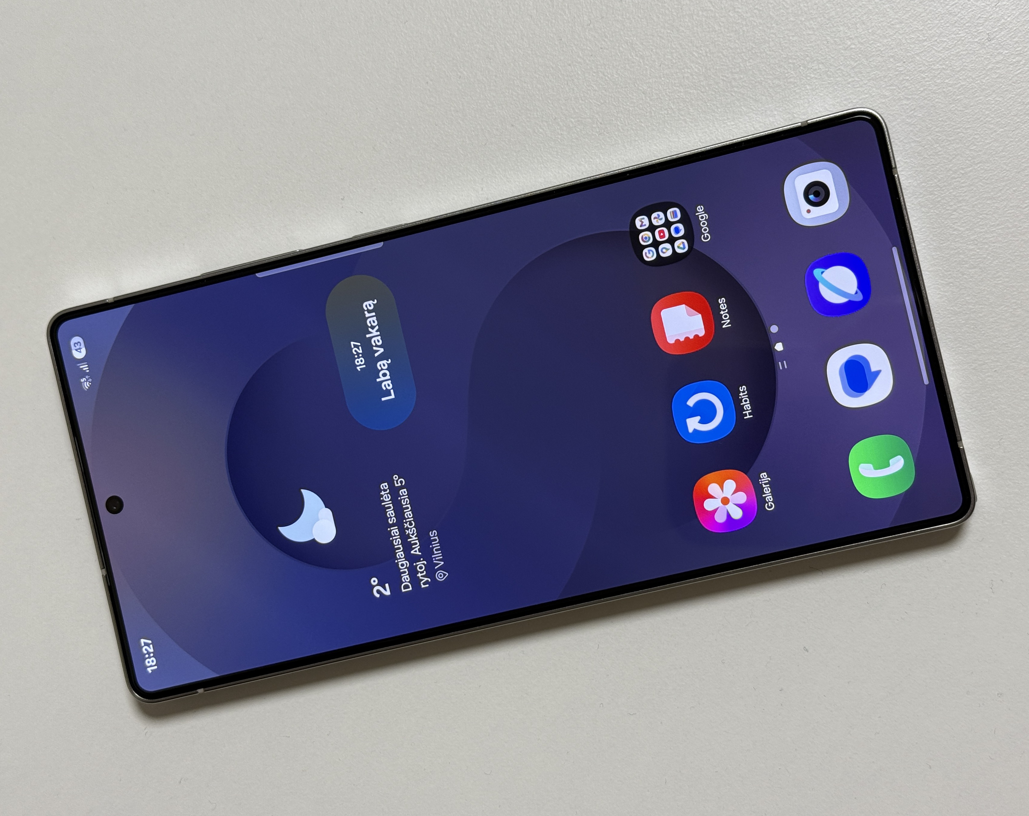 Galaxy S25 Ultra ekranas