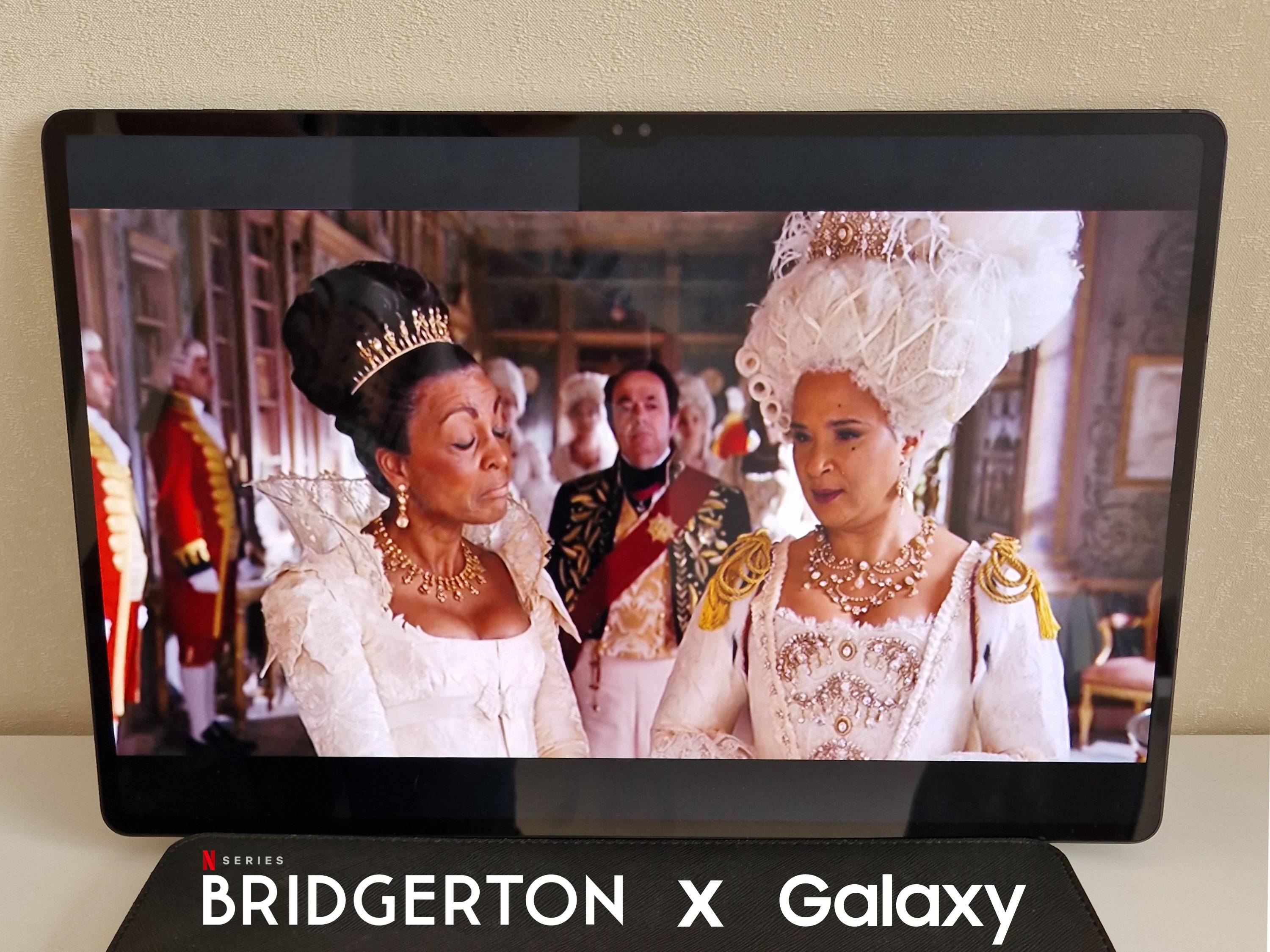 Netflix Bridgerton X Galaxy Tab S8 Ultra